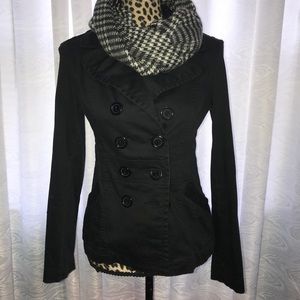 RAINBOW Black Blazer Coat